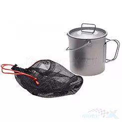 Kubek-garnek tytanowy 750ml Leoshi Adventure