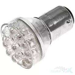 Żarówka tylna/stop LED BAY15D 12V 24xLED, czerwona