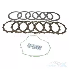 Tarcze sprzęgła z przekładkami, zestaw, TRW Lucas MSK245 Yamaha FZ8 800 / YZF-R6 600
