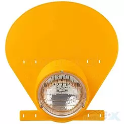Lampa przednia, reflektor, żarówka , żółty, Polisport Preston Petty