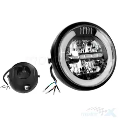 Reflektor przedni, lampa przednia LED, Moretti Parts Universal