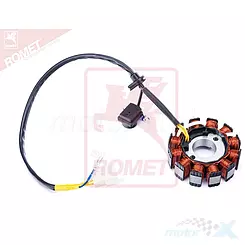 Stator iskrownik, stojan alternatora, 12 cewek Romet RXL 50 2019