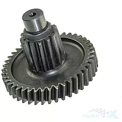 Wałek pośredni przekładni tylnej 60mm 13 / 42 zęby 152QMI/157QMJ (GY6 125-150) 4T