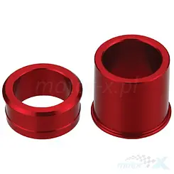 Tuleje dystansowe koła przedniego, czerwone, Accel WSF01RD (11-1005), HONDA CR/CRF '02-'22
