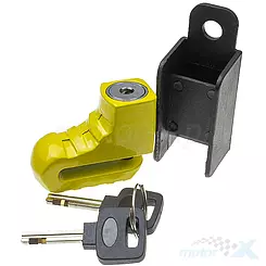 Blokada tarczy hamulcowej 6mm żółta SL110A