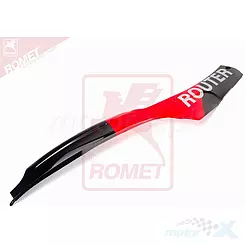 Osłona boczna dolna Router Delux 1 P czar/czerw