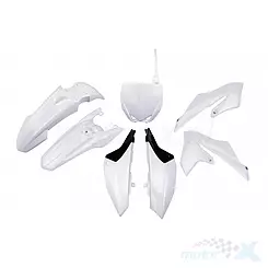 Zestaw osłon nadwozia biały UFO Plast Yamaha YZ 65