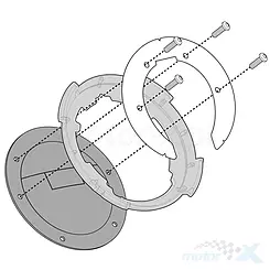 Mocowanie TANKLOCK Kappa BF22K BMW R 1200 R / BMW R NINE T 1200 / BMW S 1000 R