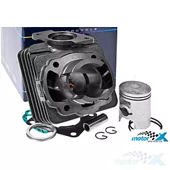 Cylinder kompletny 50cc żeliwo sworzeń 12mm RMS Honda Bali / SFX / SH / X8R AC