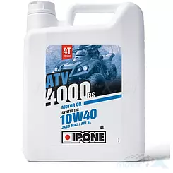 Olej silnikowy IPONE ATV 4000 RS półsyntetyczny 4T 10W40 5L