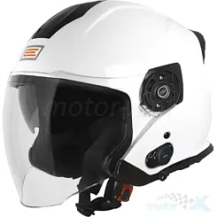 Kask otwarty z interkomem Origine Palio 2.0 + BT, Połysk Biały