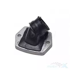 Króciec ssący gaźnika, 21mm przelot / 24mm mocowanie, WM Motor, Aprilia / Derbi / Gilera / Piaggio / Vespa 50 2T