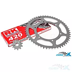 Zestaw napędowy Chiaravalli 420 11/53z, Aprilia RS 50 06-10 / RX 06-14