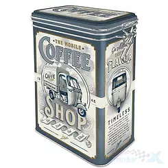 Puszka z klipsem Ape Coffe Shop Nostalgic Art 31123