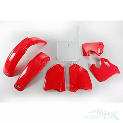 Zestaw osłon nadwozia czerwono-biały UFO Plast Honda CR 125R / 250R 92-94