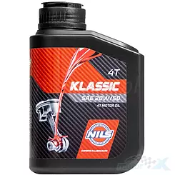 Olej silnikowy 4T, NILS Klassic, 20W50 mineralny 1L