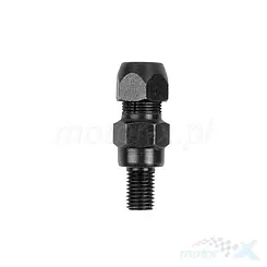 Adapter zaciskowy do lusterek BMW bez gwintu luz z uszkodzonym gwintem, zacisk 10mm, gwint M10x1.50mm prawy, Vicma, BMW