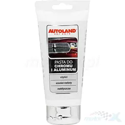 Pasta do czyszczenia i nabłyszczania chromu, aluminium, miedzi, brązu i innych nielakierowanych metali, Autoland Car Care, 150ml