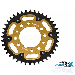 Zębatka tylna Supersprox Stealth 520, złota, 40z (Kawasaki ZX-6R / ZX6-RR / ER6F / ER6N / Versys)