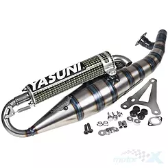 Wydech Yasuni Carrera 16 2007 Kevlar, Minarelli horizontal (homologacja)