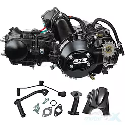 Silnik kompletny 72cc, zestaw, czarny, Moretti Parts 139FMB/147FMD 50 4T AC