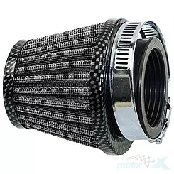 Filtr powietrza stożkowy 28mm 0° carbon