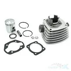 Cylinder kompletny 125cc, Moretti Parts, WSK 125
