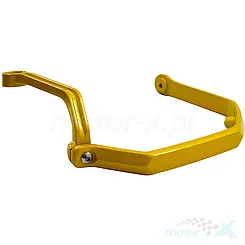 Wspornik osłony kierownicy lewy, złoty AE2Z, QJMotor SVT 650