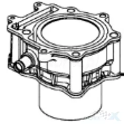 Cylinder goły Kymco MXU / Maxxer 450-465