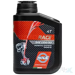 Olej silnikowy 4T, NILS Race, 10W60 syntetyczny 1L