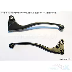 Dźwignia sprzęgła lewa Nachman Kawasaki ZX6R '03-'06, ZX10R '04-'09 KOLOR CZARNY (MC-08394,74932)