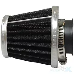 Filtr powietrza stożkowy Power Force, chrom, 0°, 34-36mm
