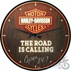 Zegar ścienny harley davidson neon Nostalgic Art 51202