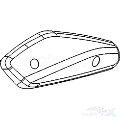 Osłona tłumika Kymco MXU 300