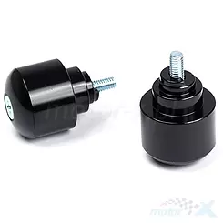 Końcówki kierownicy, gwint M6x45mm, czarne, Vicma, Honda CB / CBF / CBR / VFR / VTR