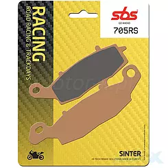 Klocki hamulcowe  spiekane SBS Sinter Racing 705RS
