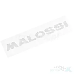 Naklejka Malossi 140x15mm, biała