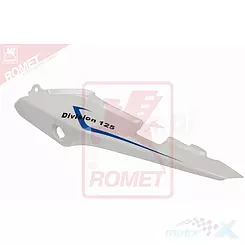 Osłona boczna lewa biała Romet Division 125 (od 2015)