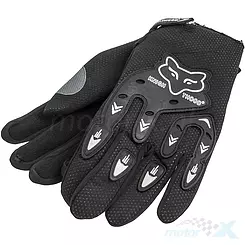 Rękawice motocyklowe czarne Fox
