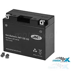 Akumulator żelowy JMT JMT12B-BS (YT12B-BS) 150x69x130mm 12V 10Ah 115CCA