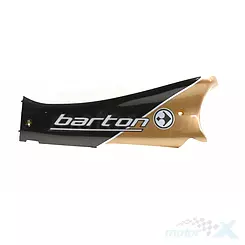 Osłona progowa lewa czarno złota "Barton"
