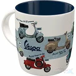 Kubek ceramiczny Vespa Nostalgic Art 43052