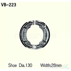 Szczęki hamulcowe Vesrah VB-223