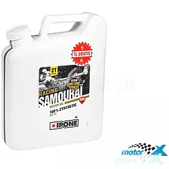 Olej 2T Samourai Racing, 100% syntetyk, 5L, truskawka
