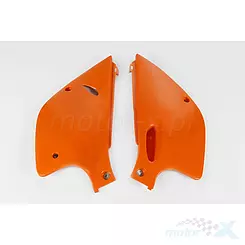 Osłony tylne górne komplet pomarańczowy UFO Plast KTM SX / EXC 93-99
