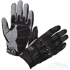 Rękawice motocyklowe, czarne, Modeka MX Top