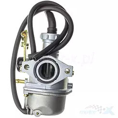Gaźnik PZ20 70-125cc, gardziel 20mm, ssanie na linkę, płynna regulacja ssania, motorowery 4T, Junak