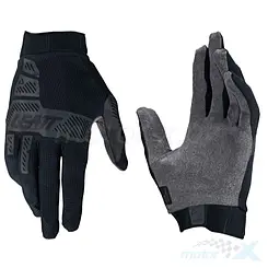 Rękawice motocyklowe, czarne, Leatt 1.5 GripR