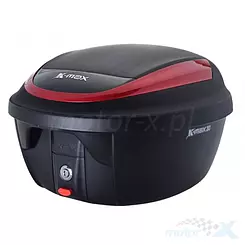 Kufer centralny z płytą, czerwony, K-Max 30L