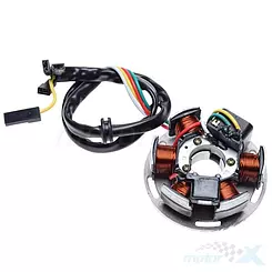 Stator iskrownik, stojan alternatora, 6 cewek Aprilia